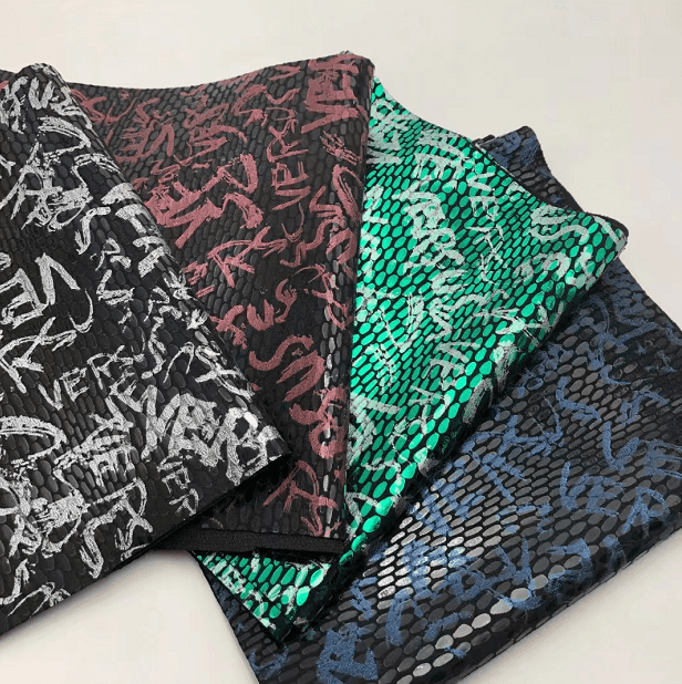HA-37金屬英文字母布